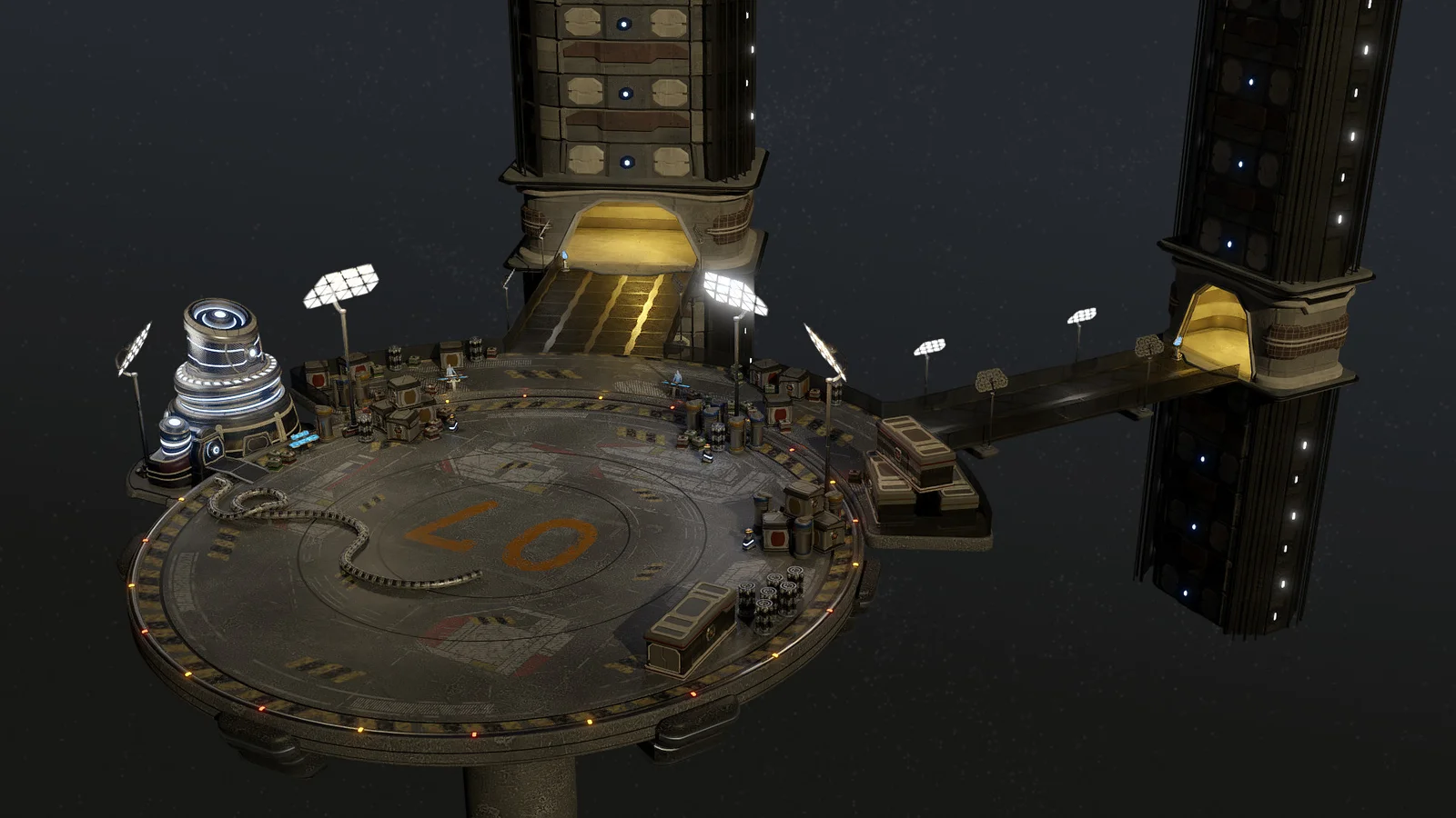 Industrial Landing Pad screenshot 4