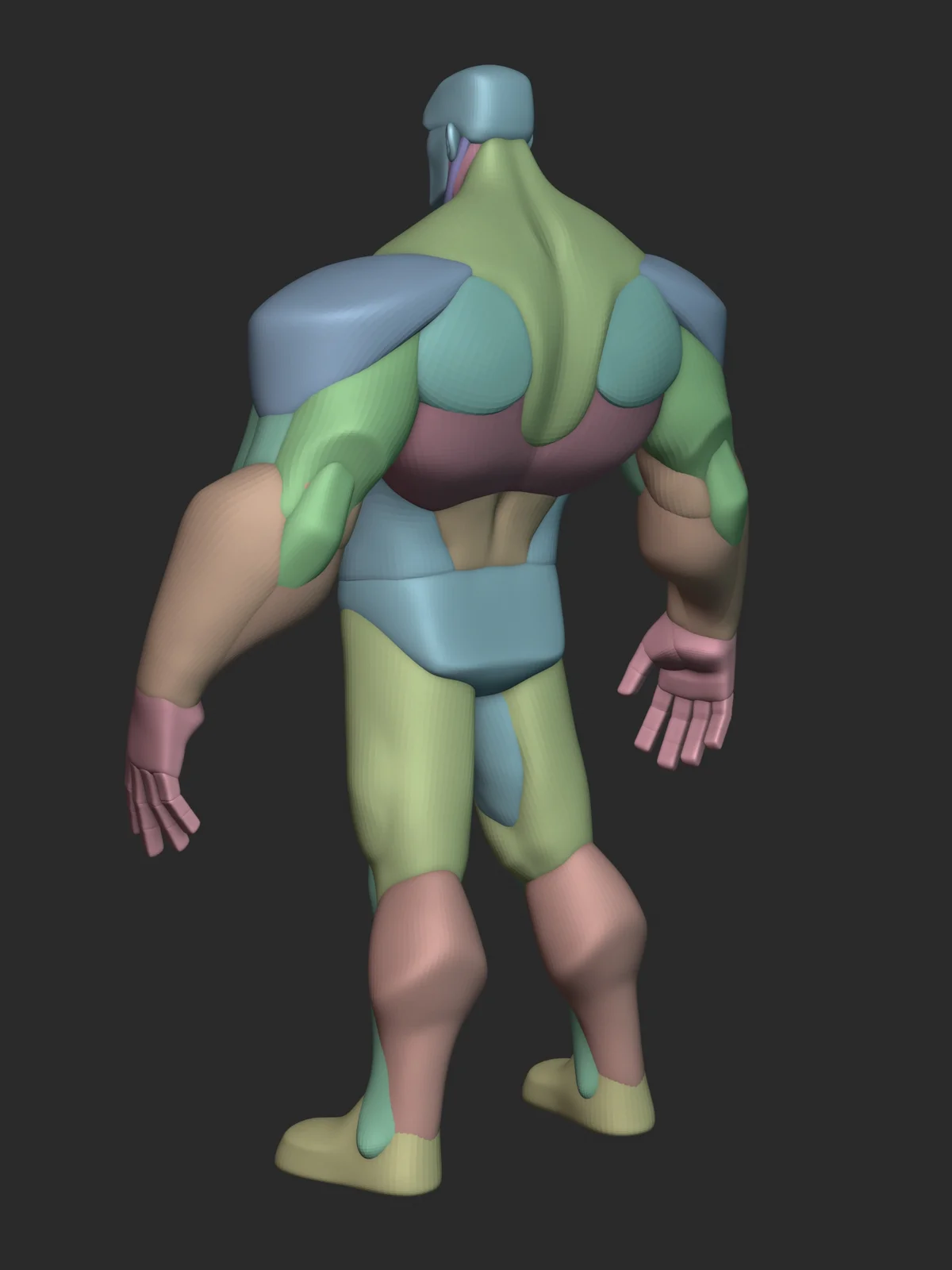 Infinity Hulk Anatomy Blockout screenshot 4