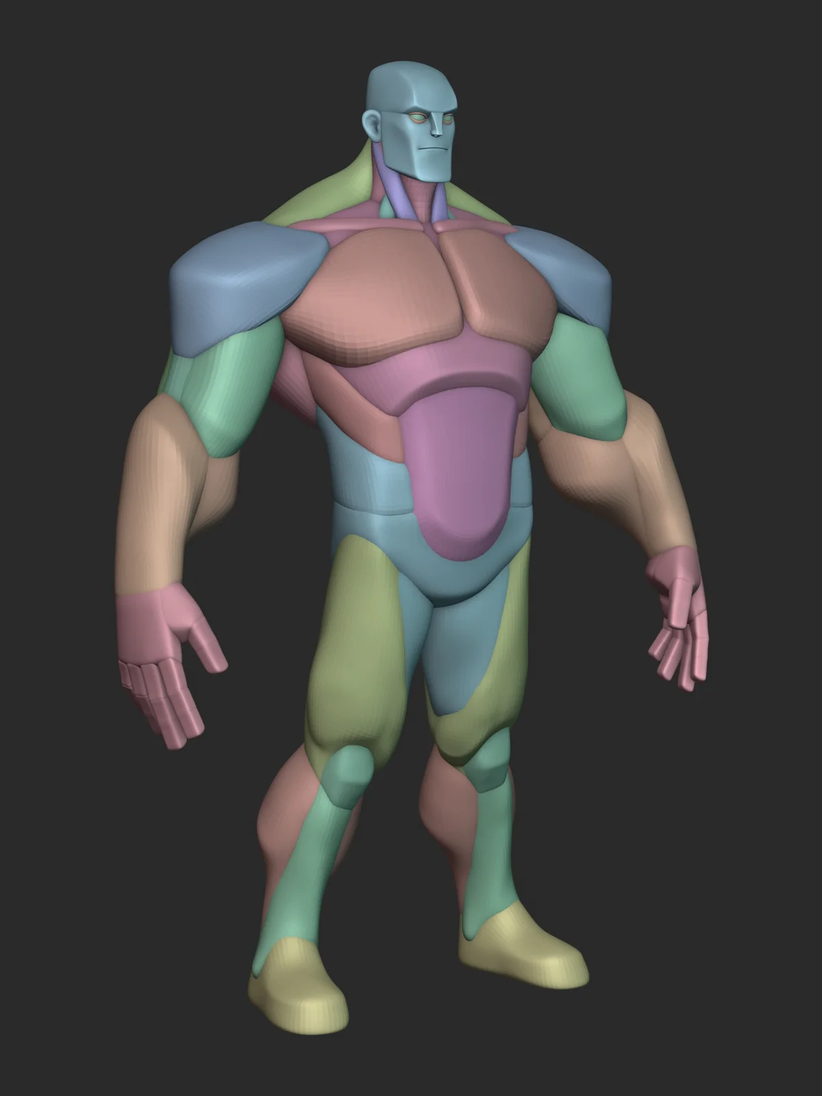 Infinity Hulk Anatomy Blockout screenshot 5