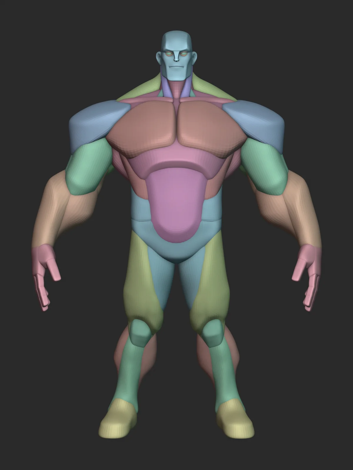 Infinity Hulk Anatomy Blockout screenshot 6
