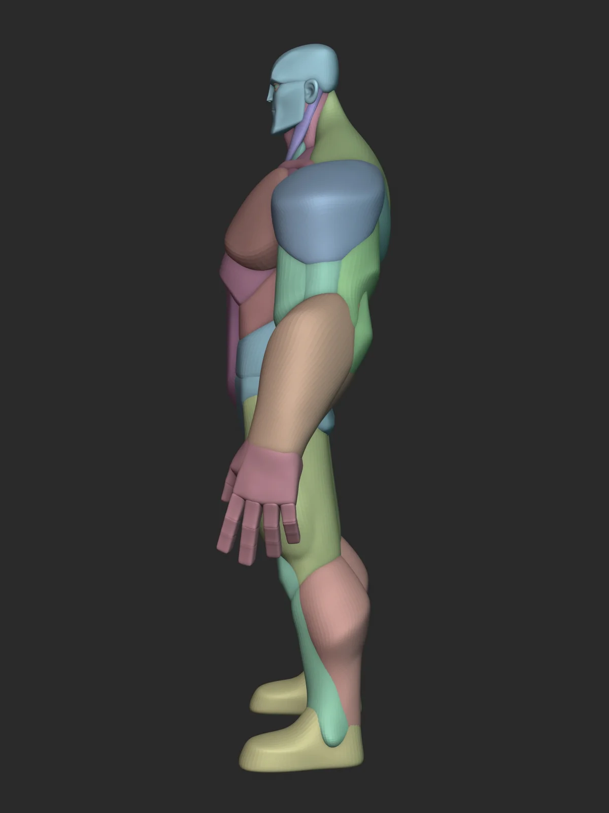 Infinity Hulk Anatomy Blockout screenshot 7