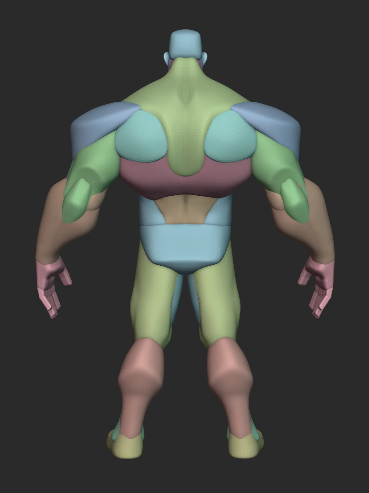 Infinity Hulk Anatomy Blockout screenshot 8