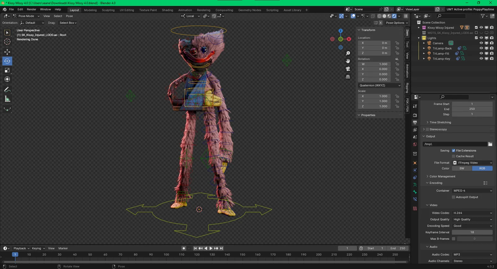 Injured Kissy Missy screenshot 2