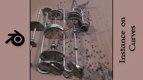 Instance on Curves - Blender geometry nodes