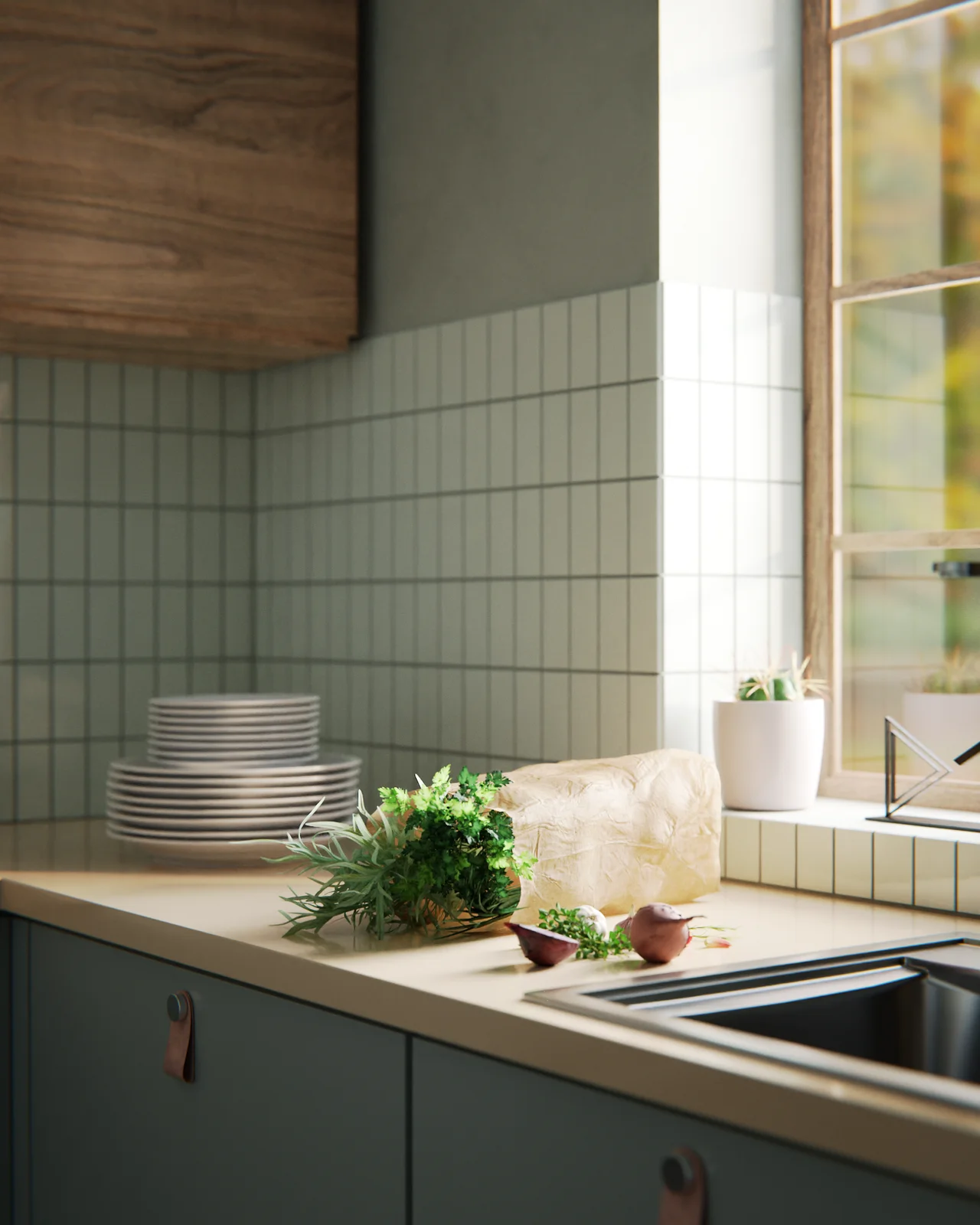 Blue Kitchen Interior screenshot 4