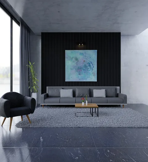 Interior Living Room - Blender scenes