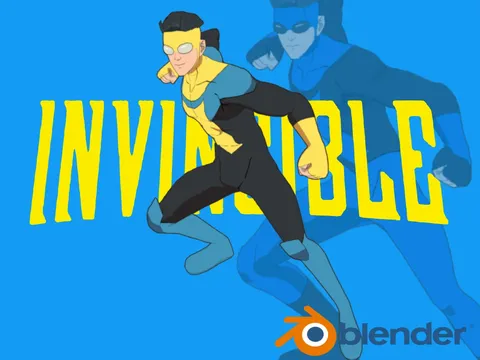 Invincible - Blender 3d models