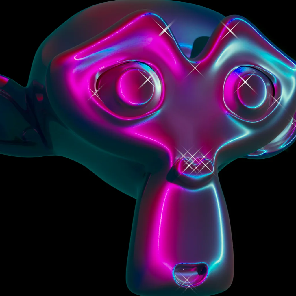 Iridescent and Dispersive Shader screenshot 2