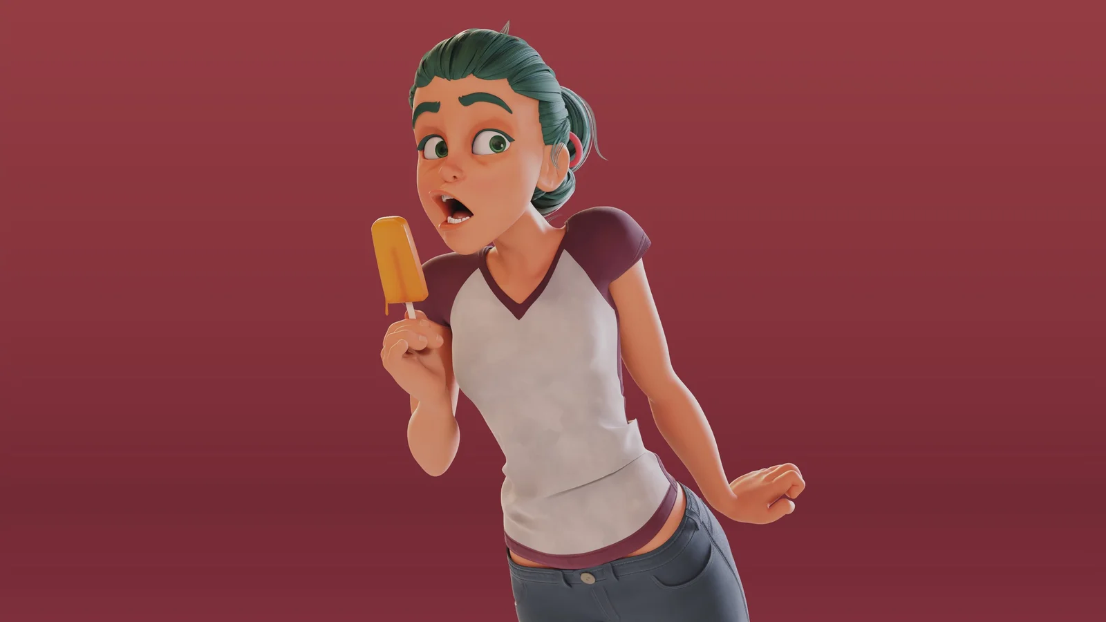 Iris Rigged Character screenshot 2