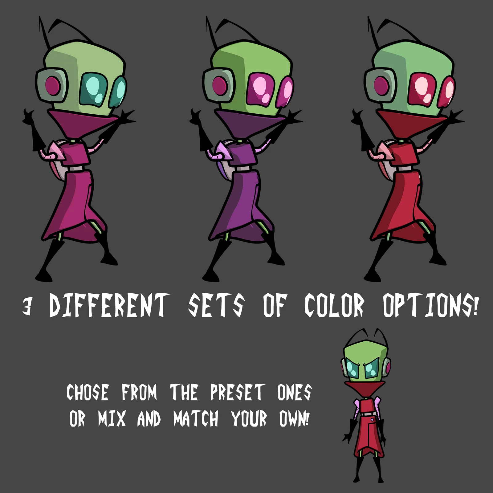 Irken Navigator Character Rig screenshot 3