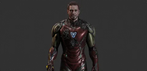 Iron Man Mark 85 - Blender 3d models