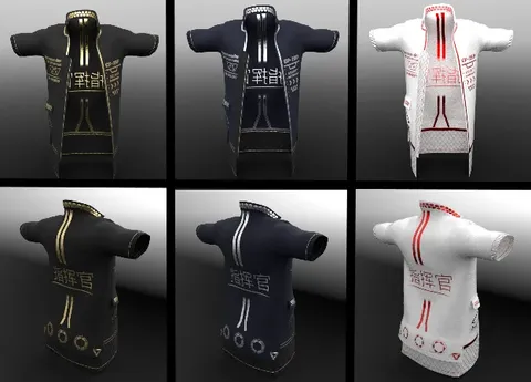 ISP Coat - Blender 3d models