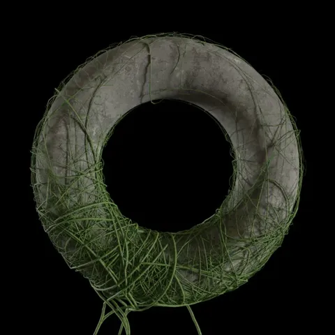 Ivy/Vine Growth - Blender geometry nodes