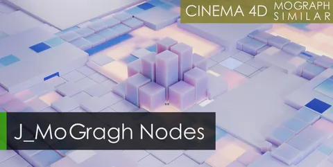 J-Mograph - Blender geometry nodes