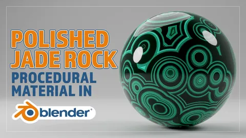 Jade Rock Procedural Material - Blender shaders