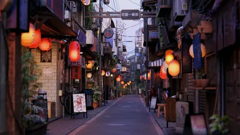 Japanese City Streets Pack - Blender 3d models