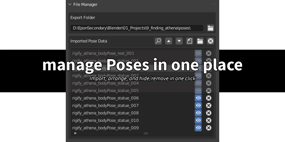 Jason Pose Manager screenshot 5