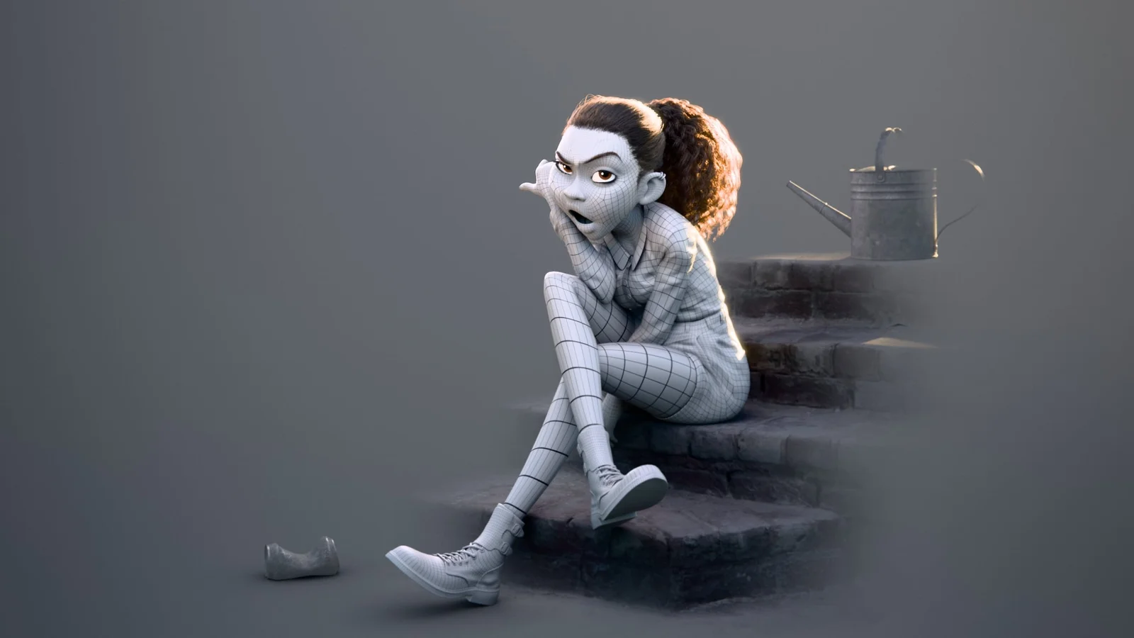 Jazmine Rigged Character screenshot 5