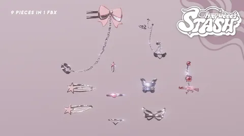 Jewelry Pack - Blender 3d models