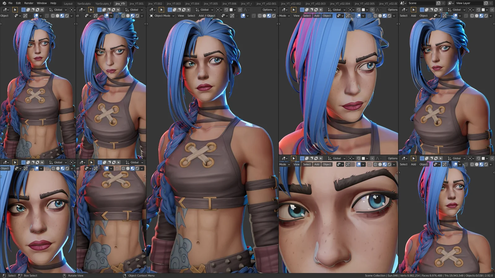 Jinx Character Creation screenshot 2