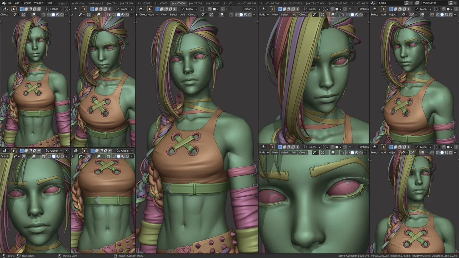 Jinx Character Creation screenshot 4