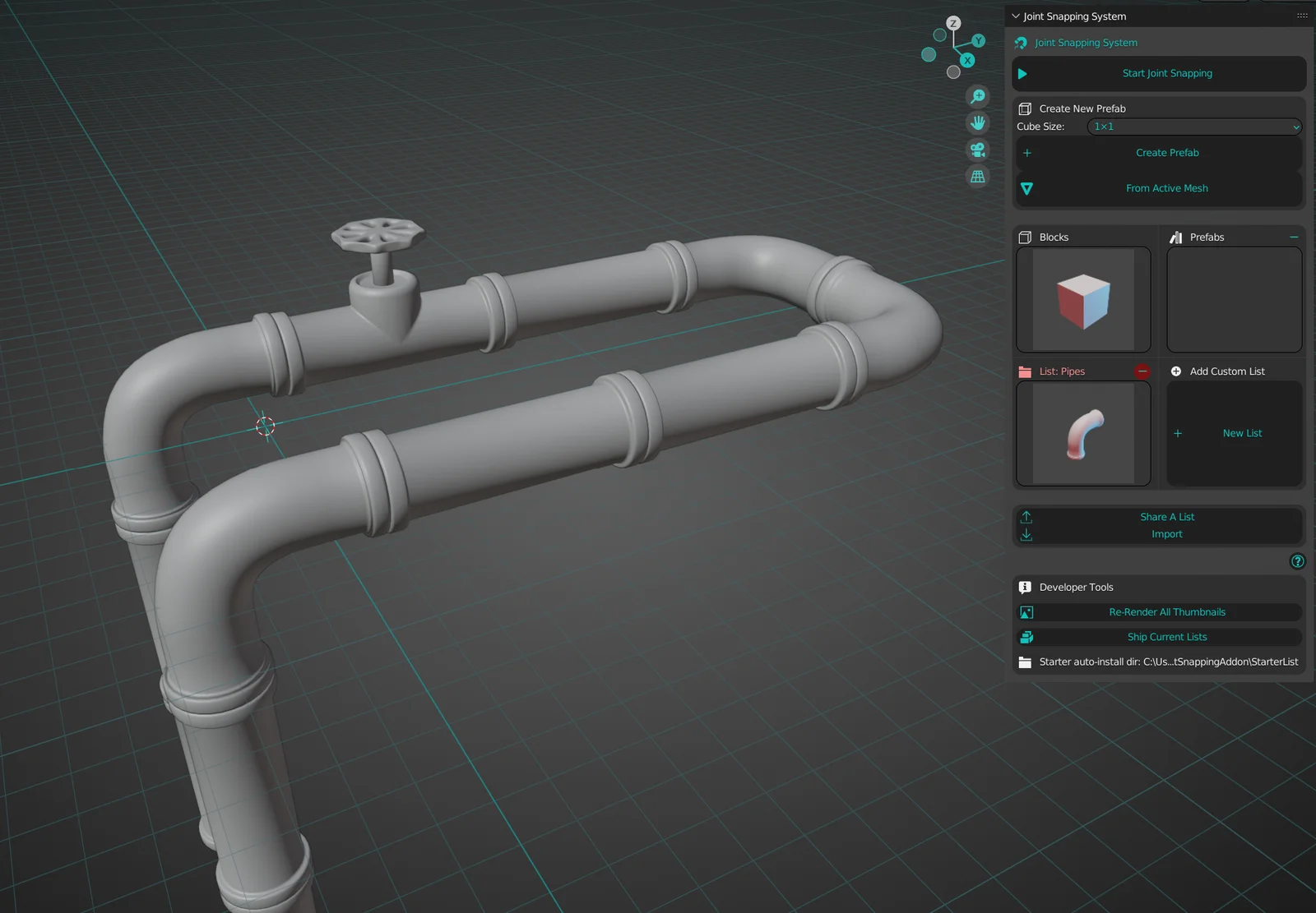 Joint Snapping System screenshot 2