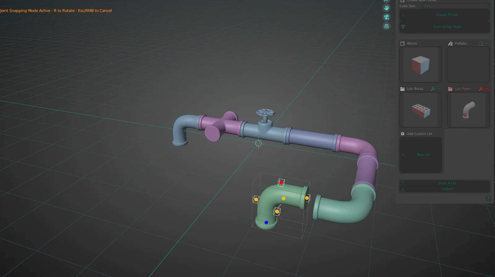 Joint Snapping System screenshot 5