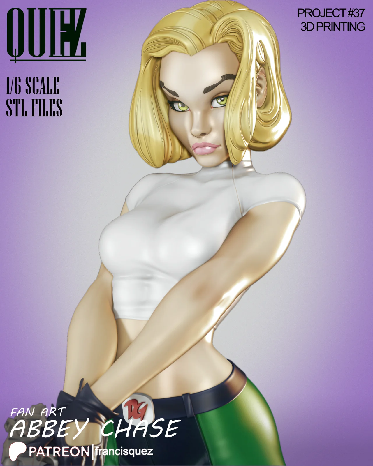 Abbey Chase 3D Print Model screenshot 2