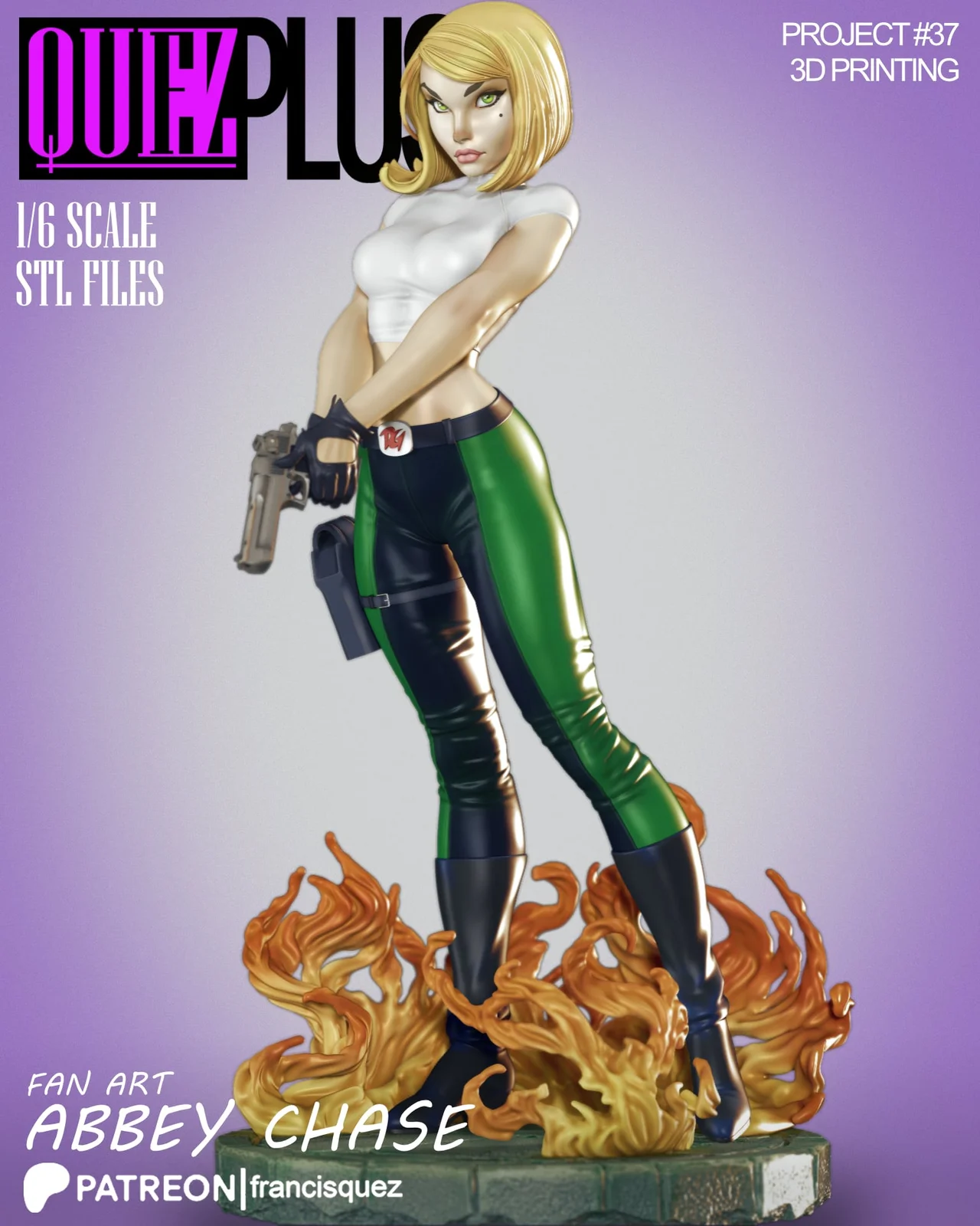 Abbey Chase 3D Print Model screenshot 3