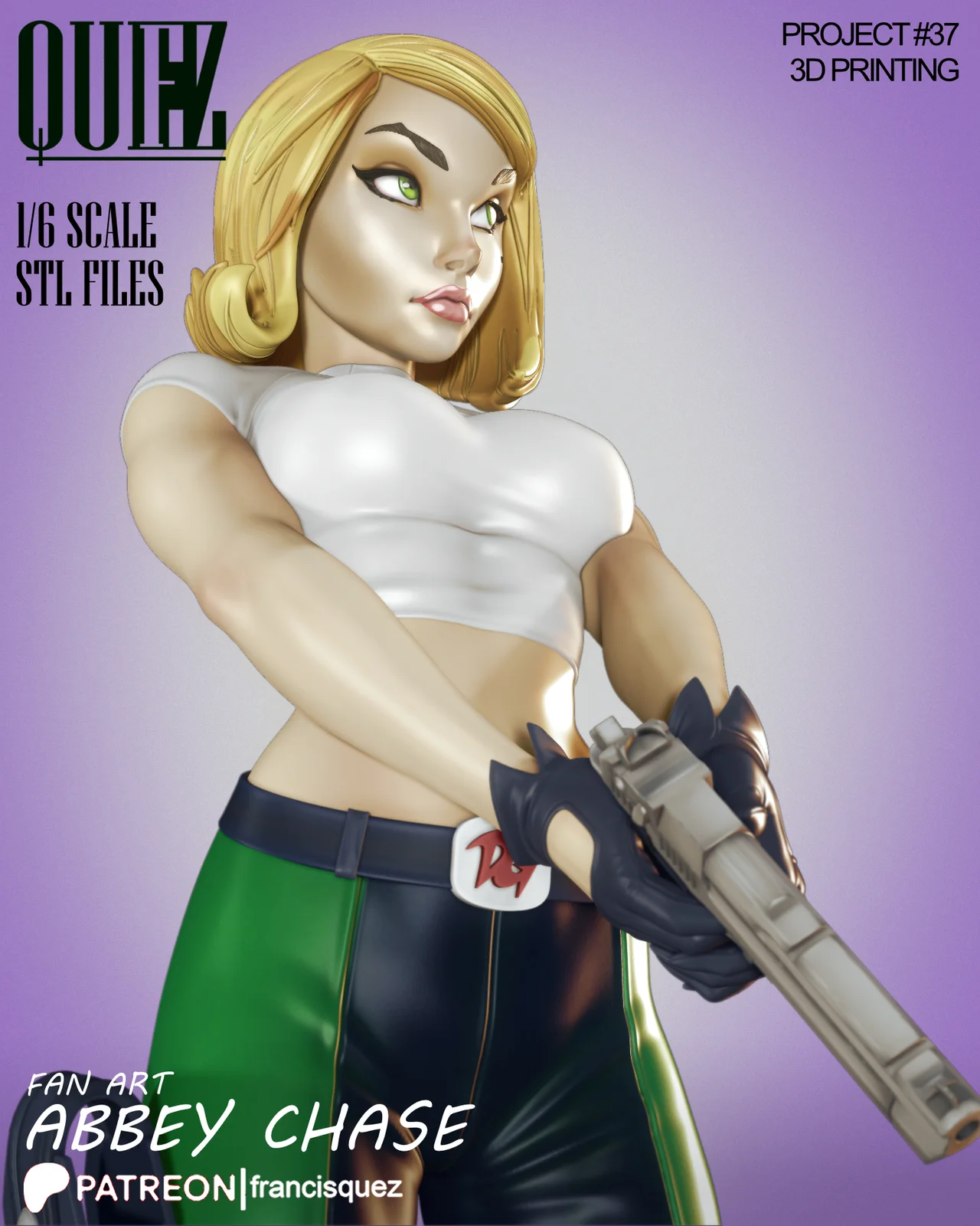 Abbey Chase 3D Print Model screenshot 4