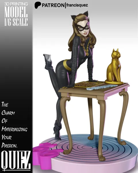 JSC Catwoman 1960s - Blender 3d models