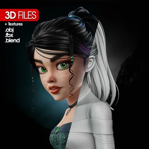 Juliet Character - Blender 3d models