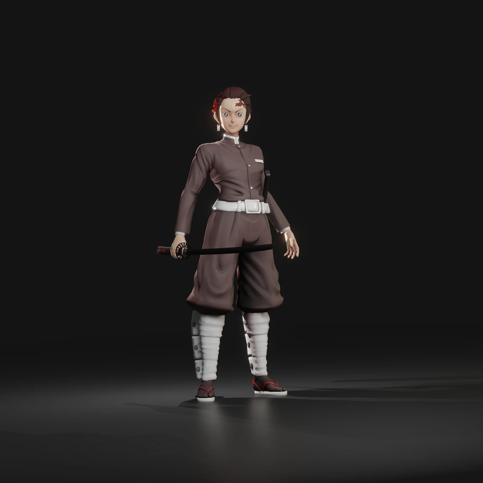 Kamado Tanjiro Model screenshot 3