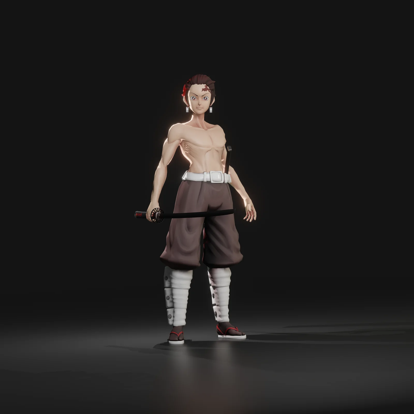Kamado Tanjiro Model screenshot 4