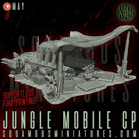 Jungle Mobile CP - Blender 3d models
