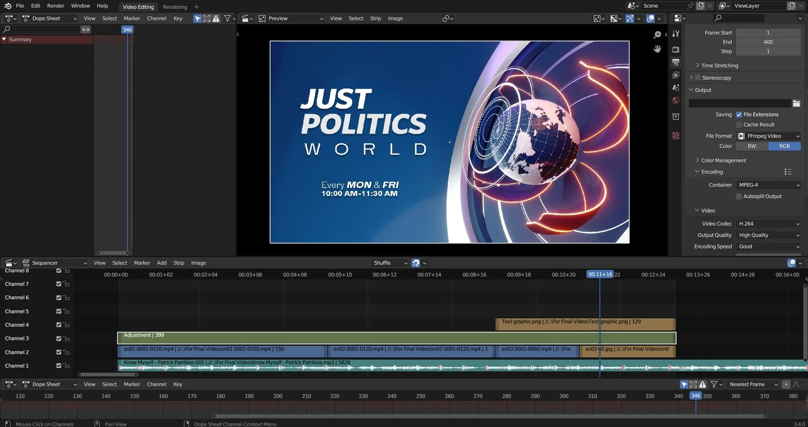 Just Politics Broadcast Animation screenshot 4