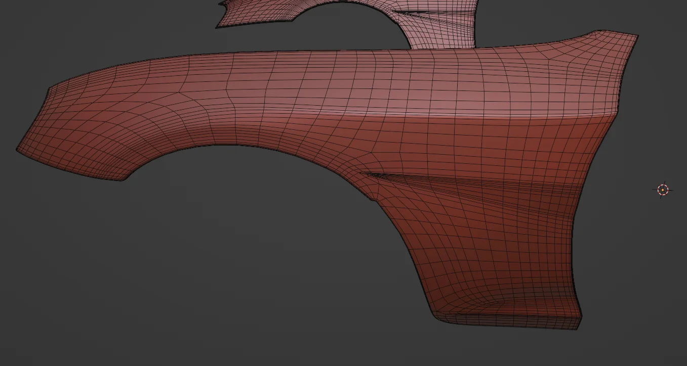 JZA80 Max Racing Front Fender screenshot 2