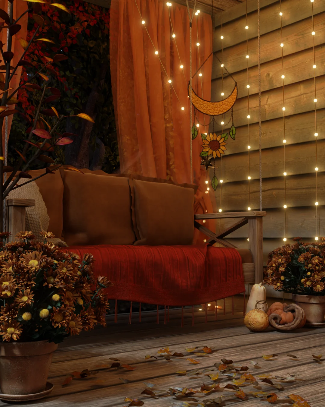Autumn Porch screenshot 3