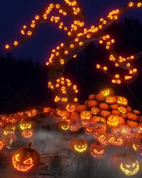 Halloween Special: Pumpkins - Blender scenes