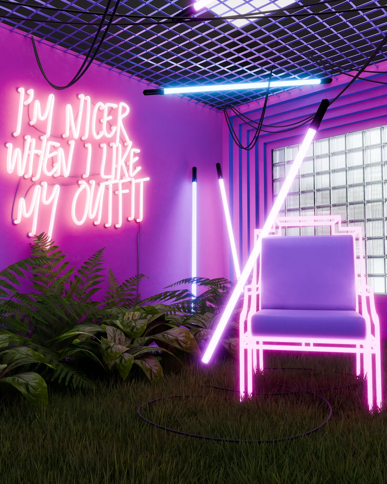 Neon Chair screenshot 2