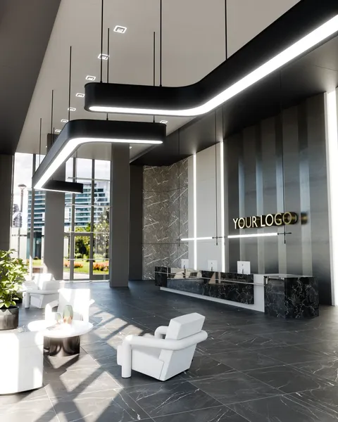 Office Lobby - Blender scenes