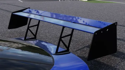 K Powers GT Wing V3 - Blender 3d models