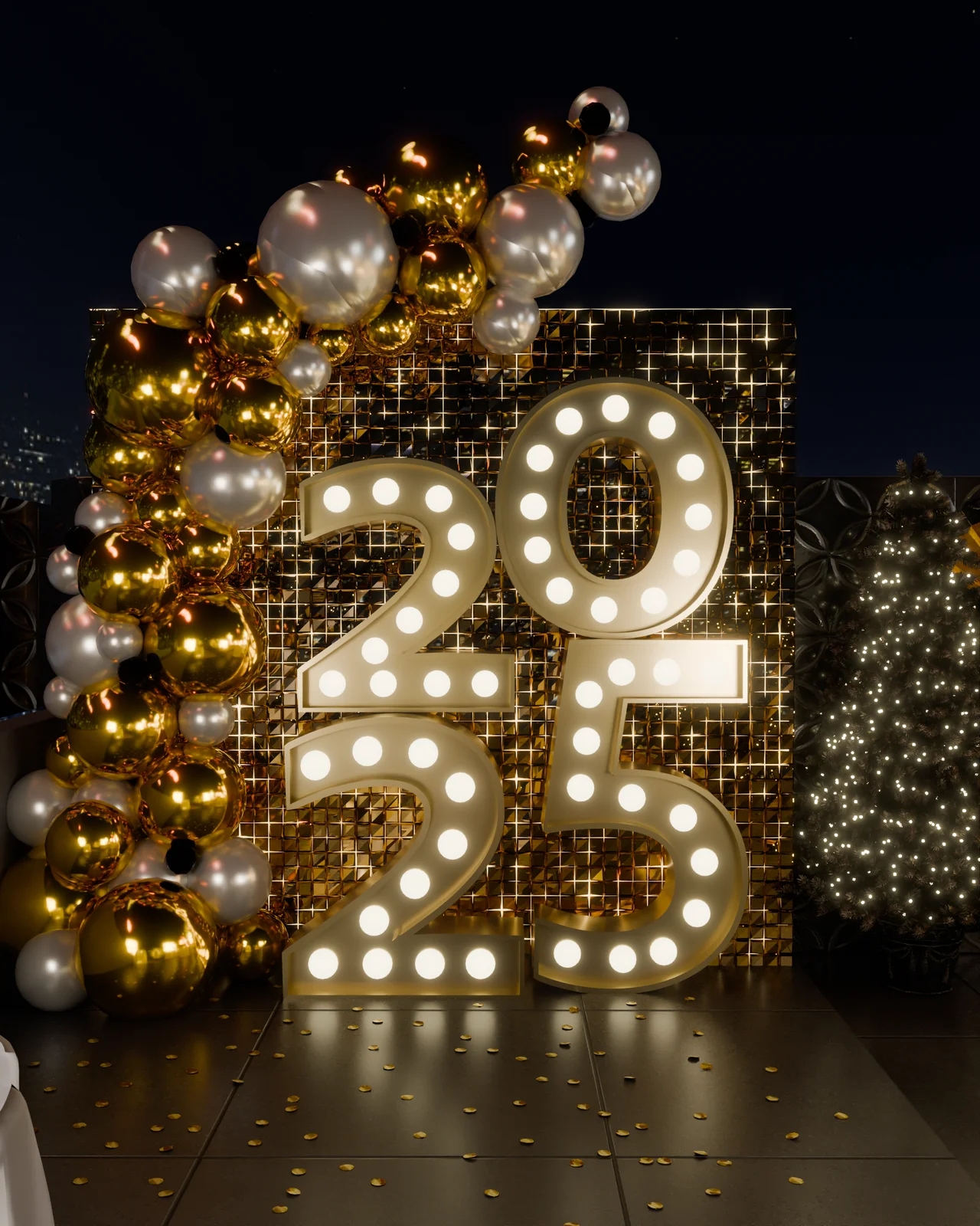 Rooftop New Year 2025 screenshot 2