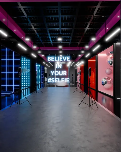 Selfie Booths 4th Edition - Blender scenes