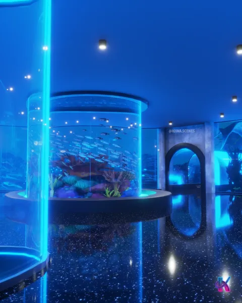 The Aquarium - Blender scenes