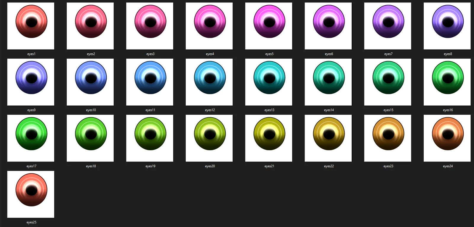 Kae Bae's Eye Textures screenshot 4