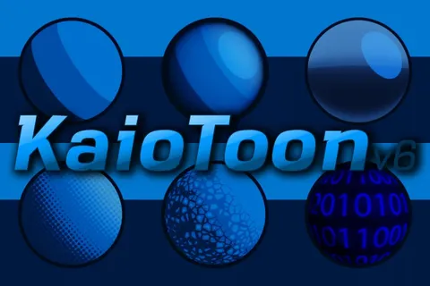 KaioToon 6 - Blender shaders