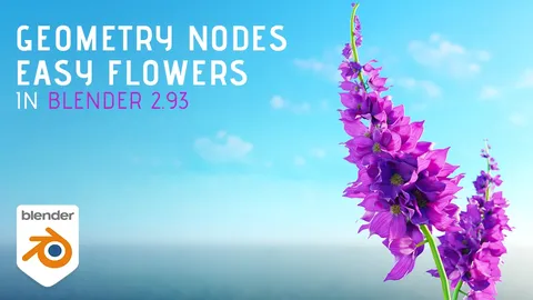 Geometry Nodes Flower Project - Blender geometry nodes