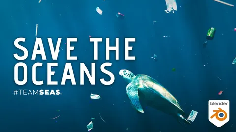 Save the Oceans - Blender scenes