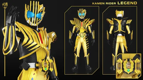 Kamen Rider Legend - Blender 3d models